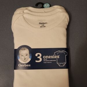 Gerber Infant White Onesies